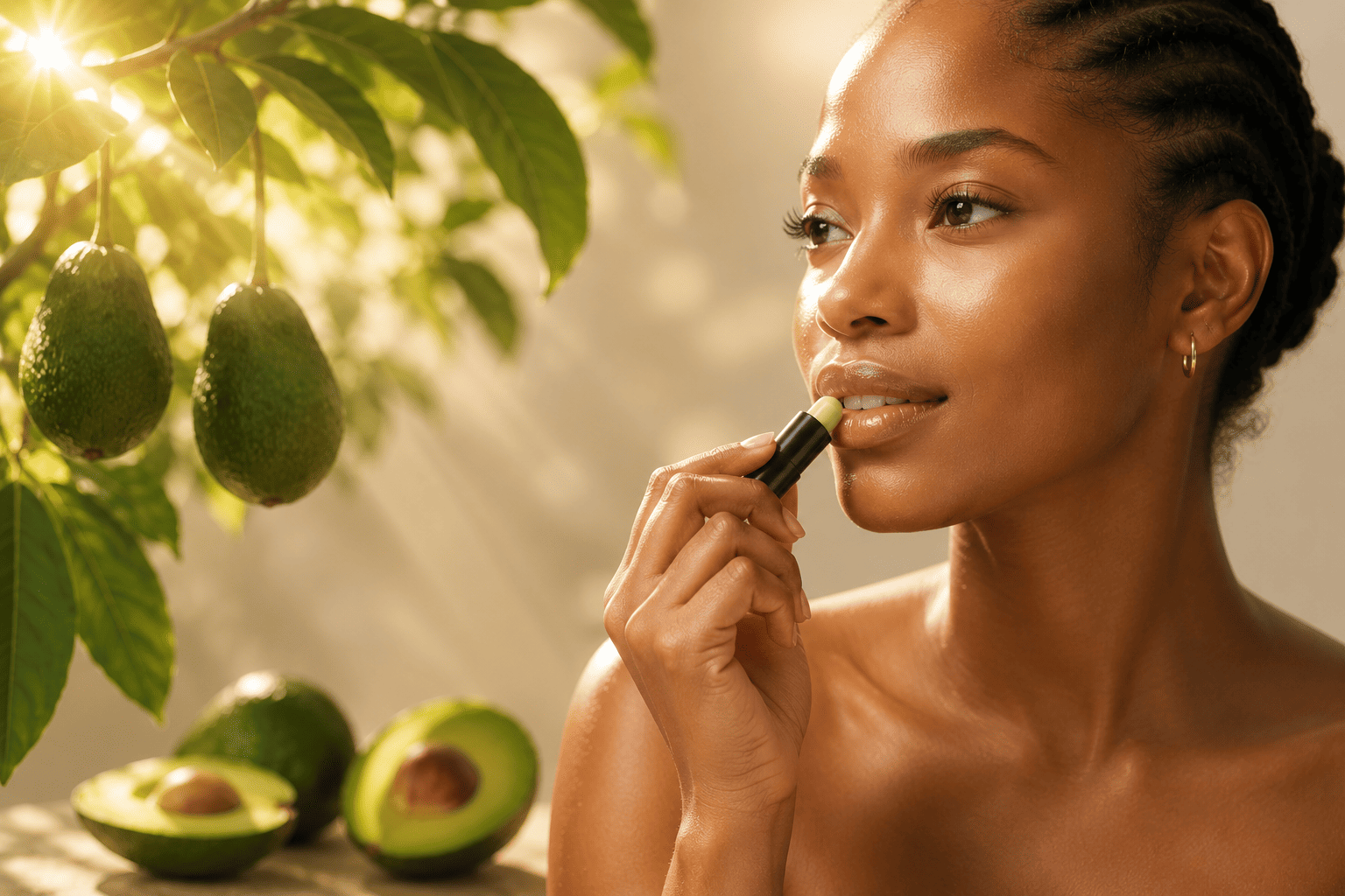 Avocare lip care banner